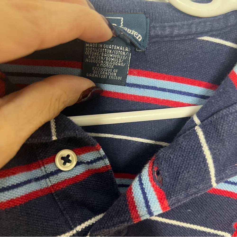 Polo by Ralph Lauren Kids Multicolor Striped Polo Shirt - Picture 3 of 7